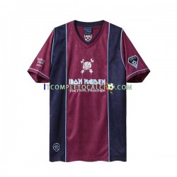 Maglia West Ham United Iron Maiden Retro Divisa Away 2011 Manica Corta ,Uomo
