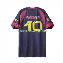 Maglia West Ham United Iron Maiden Retro Divisa Home 2010 Manica Corta ,Uomo