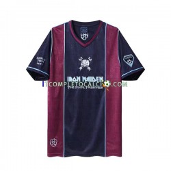 Maglia West Ham United Iron Maiden Retro Divisa Home 2011 Manica Corta ,Uomo