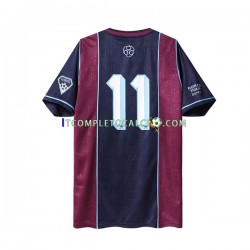 Maglia West Ham United Iron Maiden Retro Divisa Home 2011 Manica Corta ,Uomo