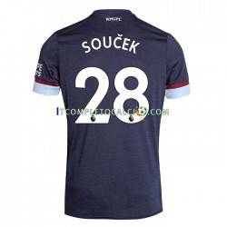 Maglia West Ham United Tomas Soucek 28 Terza Divisa 2021-2022 Manica Corta ,Uomo