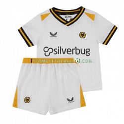 Maglia Wolverhampton Wanderers Terza Divisa 2022-2023 Manica Corta ,Bambino